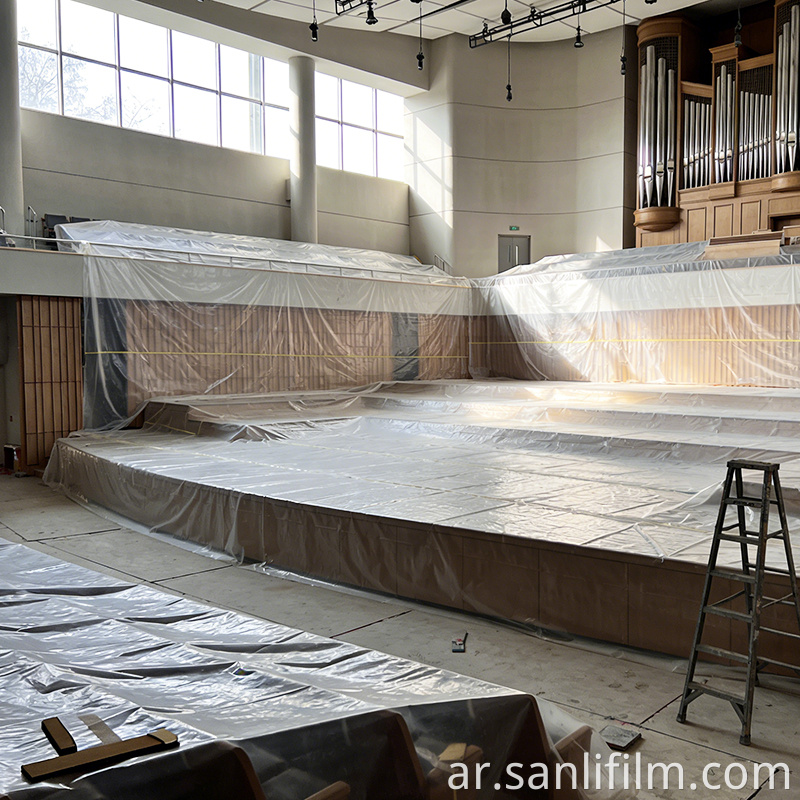 Public Spaces Flame Retardant Film